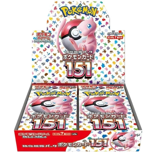 SEALED - Pokémon 151 Scarlet & Violet [JP] Sv2a - Booster Box