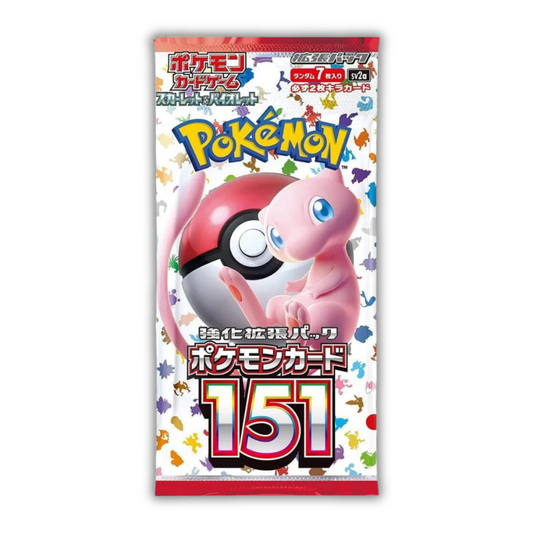 SEALED - Pokémon 151 Scarlet & Violet [JP] Sv2a - Booster Pack